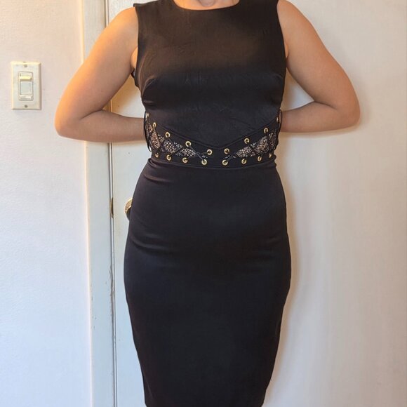 Black bebe Dress Size Small - Picture 1 of 3